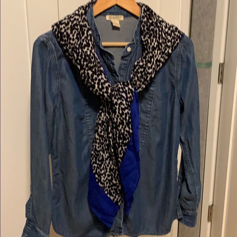 Lucky Brand Tuxedo Chambrays Shirt
